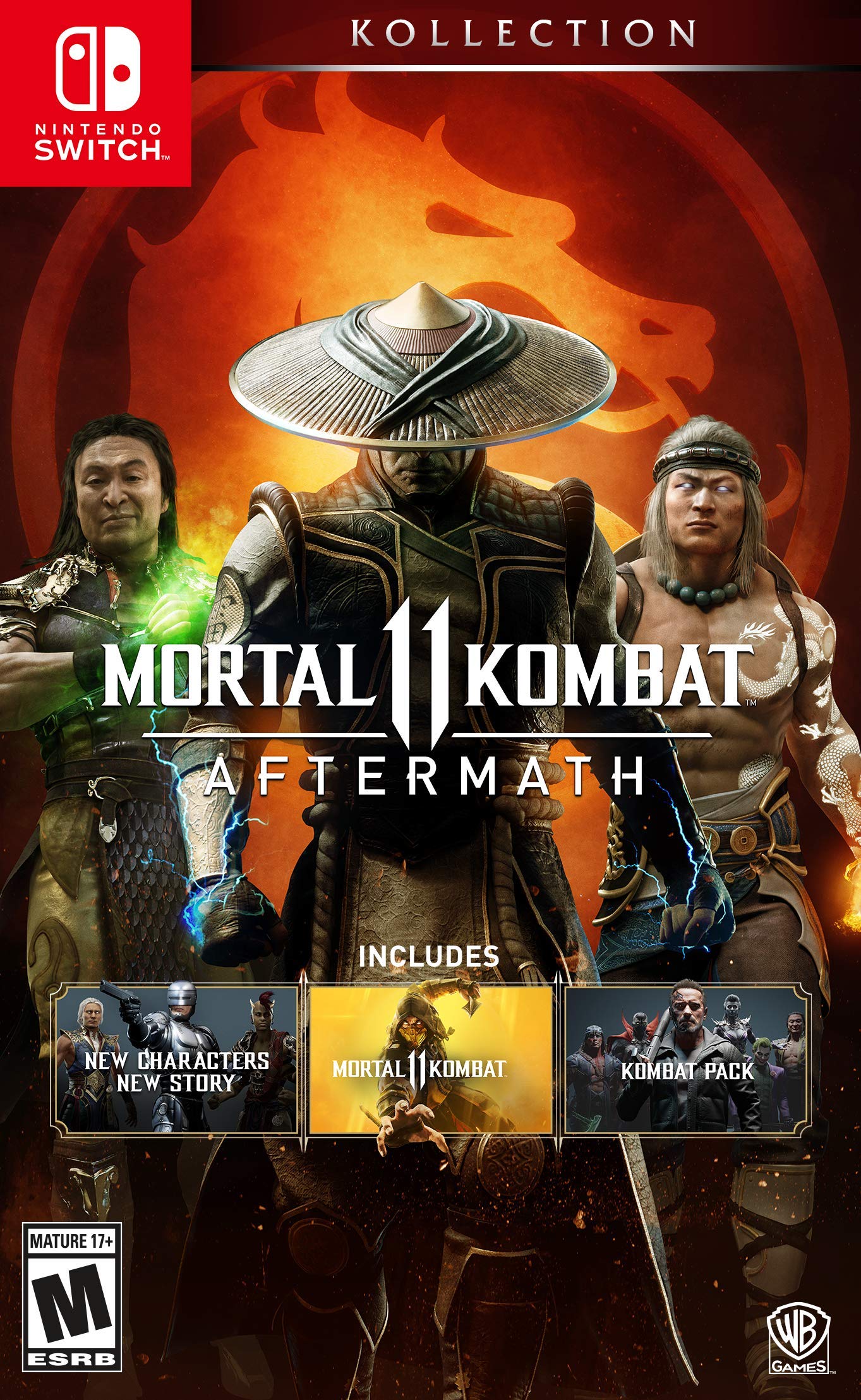 Amazon.com: MORTAL KOMBAT 11 AFTERMATH SWITCH (Code in Box